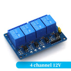 5v 12v 1 2 4 6 8 Channel Relay Module with optocoupler Relay Output 1 2 4 6 8 Way relay Module For Arduino In stock