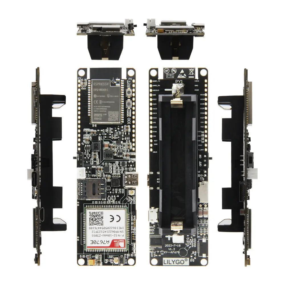LILYGO T-A7670E R2 4G LTE CAT1 ESP32 Support GSM GPRS EDGE