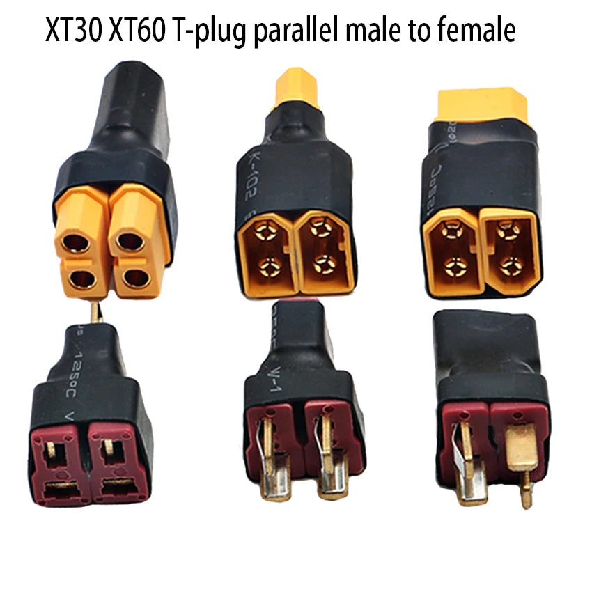 1Pcs XT30 XT60 Parallel Adapter Converter Connector Cable Lipo Battery Harness Plug Wiring