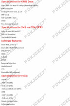 SIM800L V2.0 5V Wireless GSM GPRS MODULE Quad-Band W/ Antenna Cable Cap