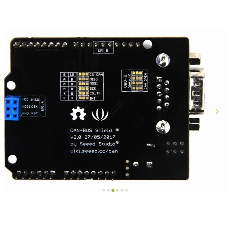 CAN-BUS Shield V2 Bus Expansion Board CANBUS MCP2515 Controller MCP2551 transceiver For  UNO Mega Leonardo