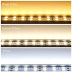 5V 12V 24V LED Bar Light Aluminum Rigid Strip Led Hard Strip 5730 Under Cabinet Light Bar Warm Natural White 4000K 10Pcs 50cm