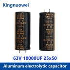 63V capacitor 10000UF 25*60 Audio power amplifier fever filter electrolytic capacitor 63v 10000UF