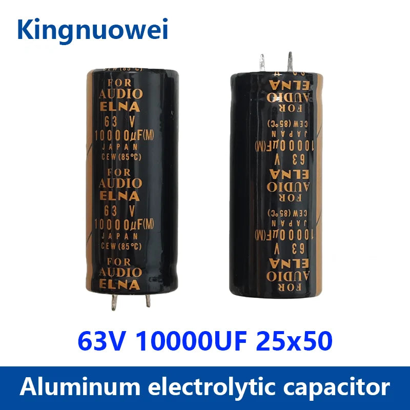 63V capacitor 10000UF 25*60 Audio power amplifier fever filter electrolytic capacitor 63v 10000UF