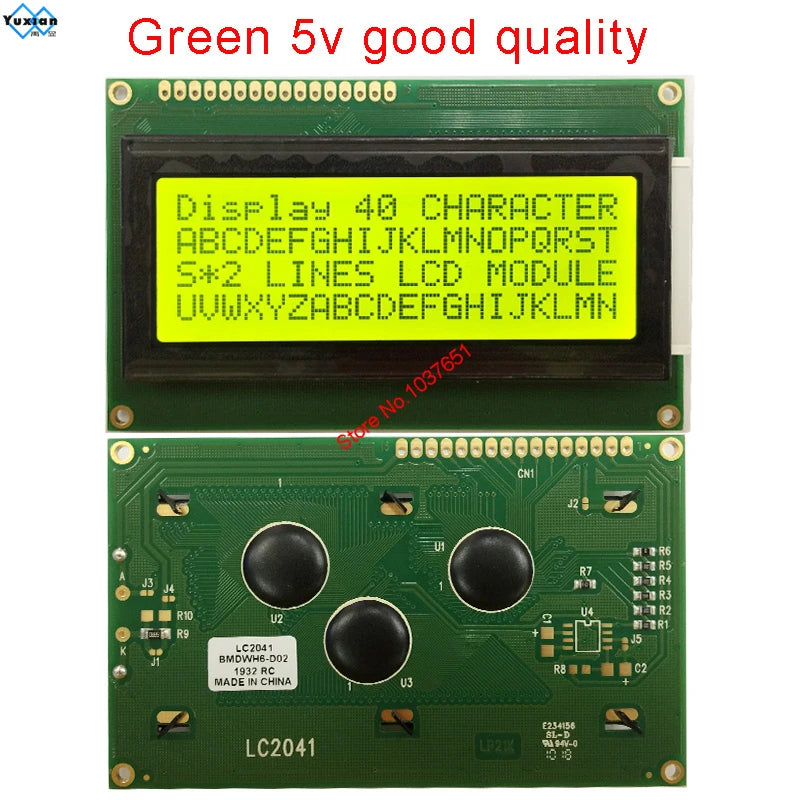 LCD Module 20x4 2004 OLED Display  3.3v or 5v  LC2041 good quality