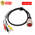 MB Star C3 SD Connect C3 RS232 to RS485 Cable 38Pin 14Pin 4Pin Cable 12V & 24V Cars and Trucks Auto Diagnostic Scanner Tool
