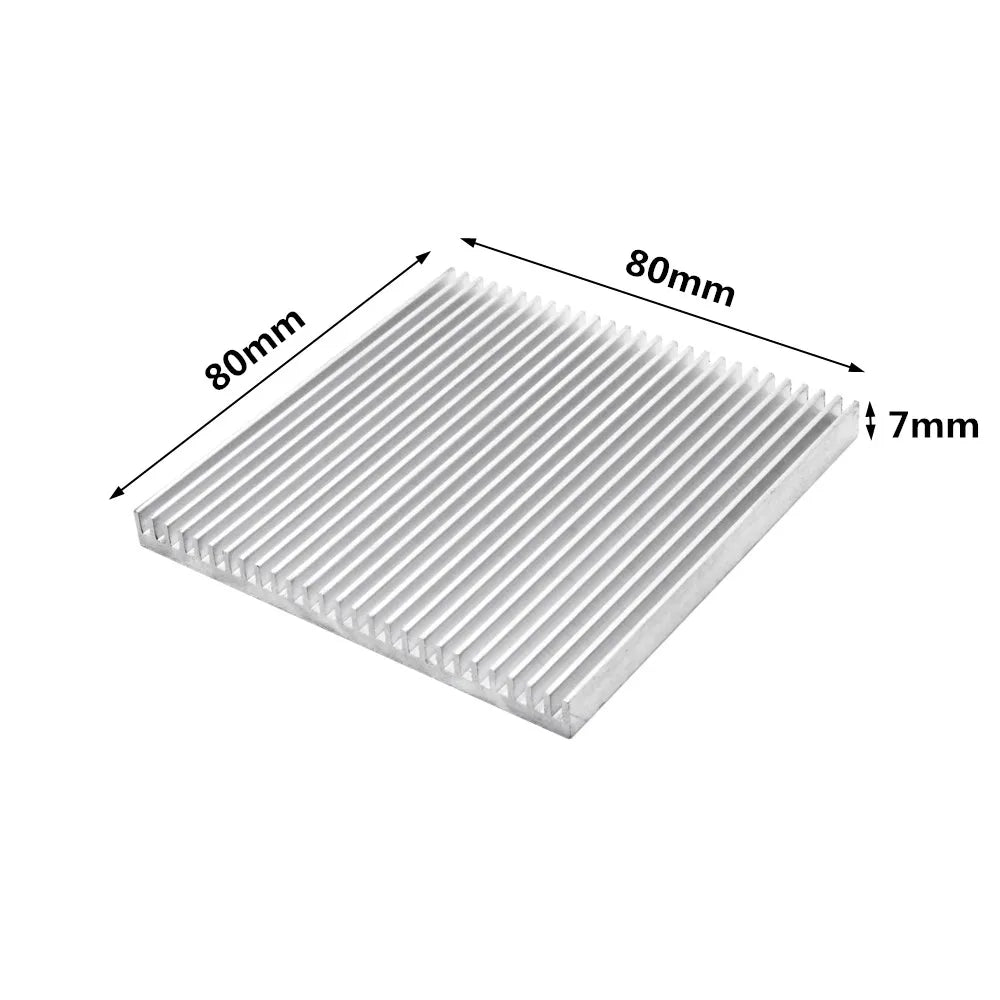 Extruded Aluminum Heatsink Radiator Heat Sink Cooler for Electronic LED Chip Cooling Heat Dissipation