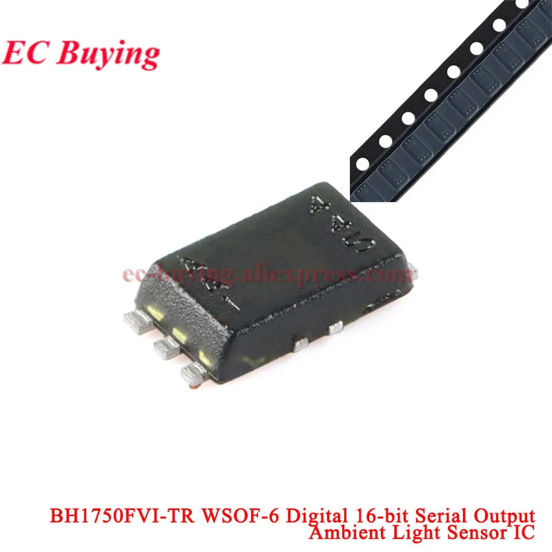 20Pcs/1pc GY-302 GY-30 BH1750 BH1750FVI Light Intensity Illumination Module Digital Ambient Optical Sensor Module for Arduino
