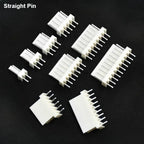 5sets KF2510 Wire Cable Connector 2/3/4/5/6/7/8/10P 2.54mm Pitch Single Head 22AWG 24AWG 26AWG with Pin Head Socket