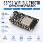 3PCS CP2102 ESP32 WiFi Bluetooth Development Board 0.96" OLED Screen Onboard PCB Antenna Support CVSD SBC Audio for Arduino Electronic DIY Projects