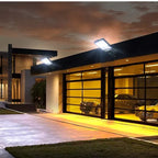 Outdoor Solar Garden Lights with Human Body Motion Sensor 3 Modes Terrace Garage Courtyard Waterproof Outdoor Solar Lamp