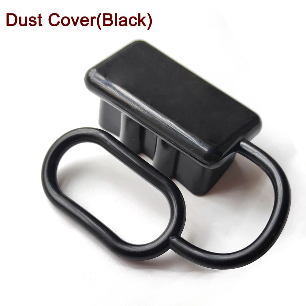 50A 120A 175A 350A 600V Gray Red Double Pole with Copper Contact Power Connectors Use for Forklift Car RV Battery UPS Inverter