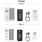 XTAR PB2SL V2 18650/21700 Battery Charger & Power Bank Fast Charging Smart Management Dual Function Safe Portable Solution
