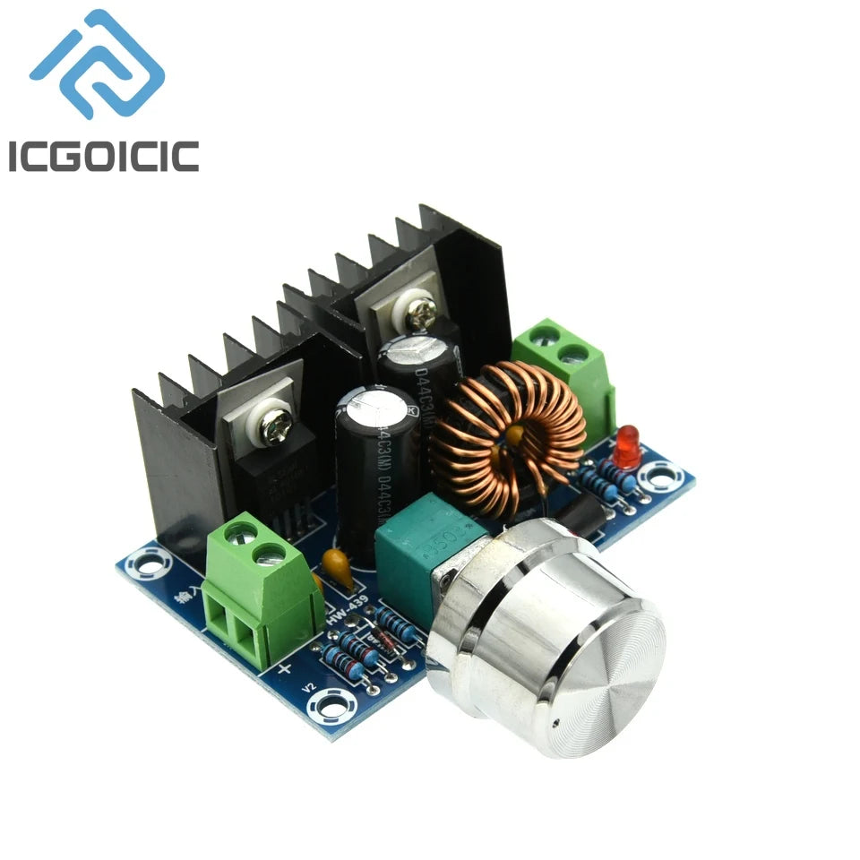 XH-M401 DC-DC Step Down Buck Converter Power Supply Module XL4016E1 PWM Adjustable 4-40V To 1.25-36V Step Down Board 8A 200W