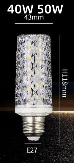 E27 E14 B22 24W 30W 40W 50W LED Lamp Corn Bulb AC85-265V No Flicker 5730 SMD LED Light / Lighting
