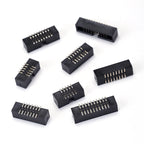 10Pcs IDC Box Headers PCB Connector 1.27mm 2.0mm 2.54mm Pitch Double Row DC3 Male Socket Straight Idc Headers for Electronics