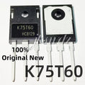 5-10PCS New original K50T60 IKW50N60T 50N60 K75T60 IKW75N60T 75N60 TO-247 IGBT transistor