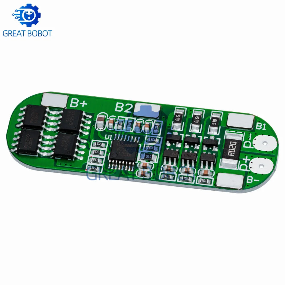 1-5PCS 3S 10A 12V Lithium Battery Charger Protection Board Module for 18650 Li - ion Charging - BMS 11.1V - 12.6V