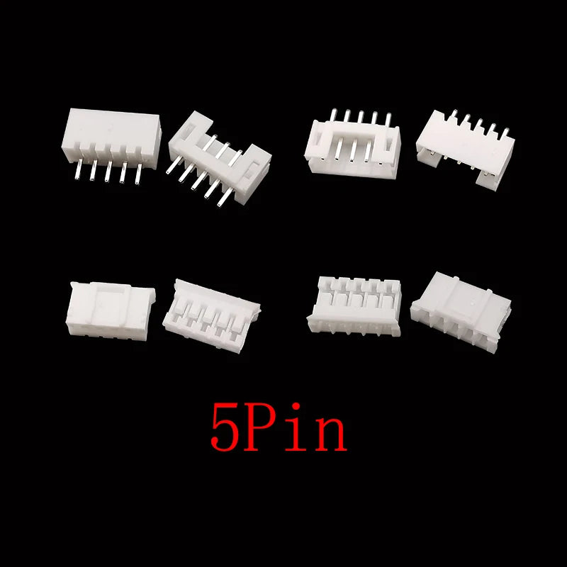 100Pcs PH 2.0mm Pitch 2/3/4/5 Pin JST Connector Plug Male Female Socket Shell Terminal Plastic Housing Header Wire Connectors