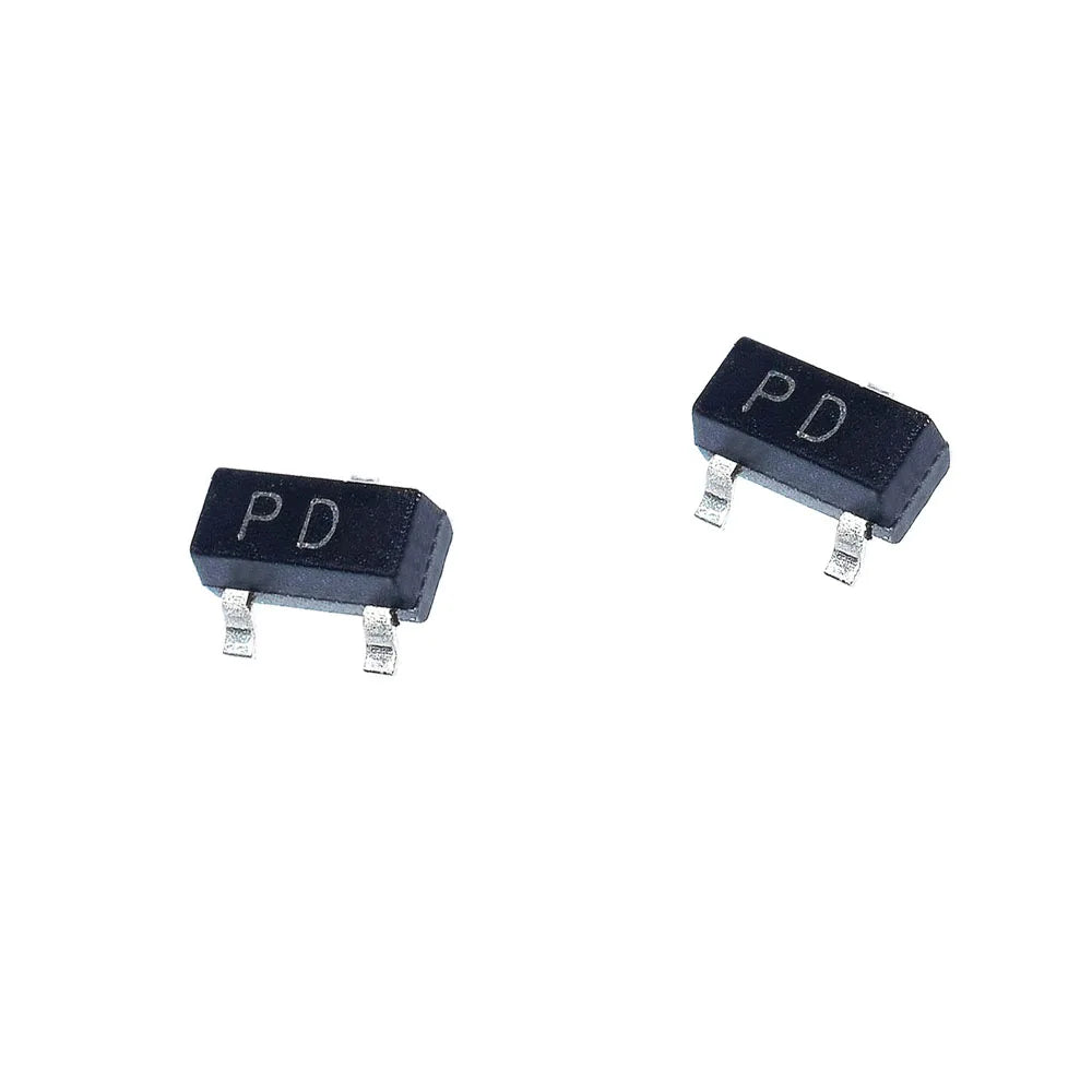 100PCS/LOT BSS84 PD BSS84LT1G 50V 130MA P-channel MOS Field Transistor SOT-23 SMD New Good Quality Chipset