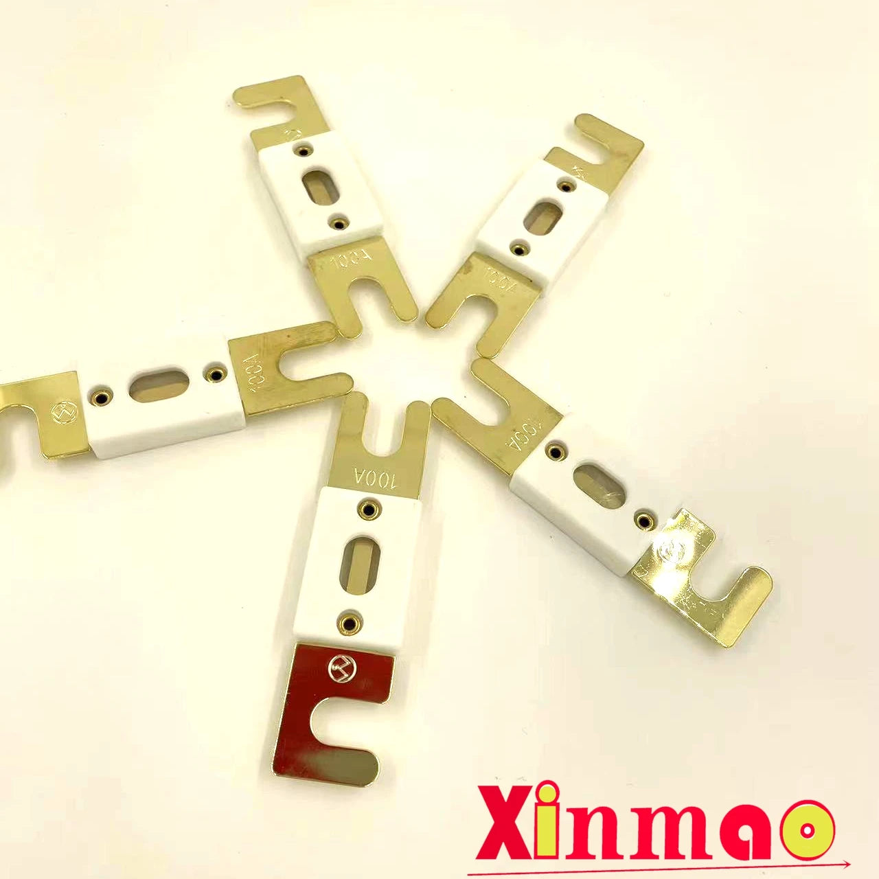 1pcs 72V High Current Car Fuse, White Ceramic Shell, Gold Fuse 500A 80V 400A 225A