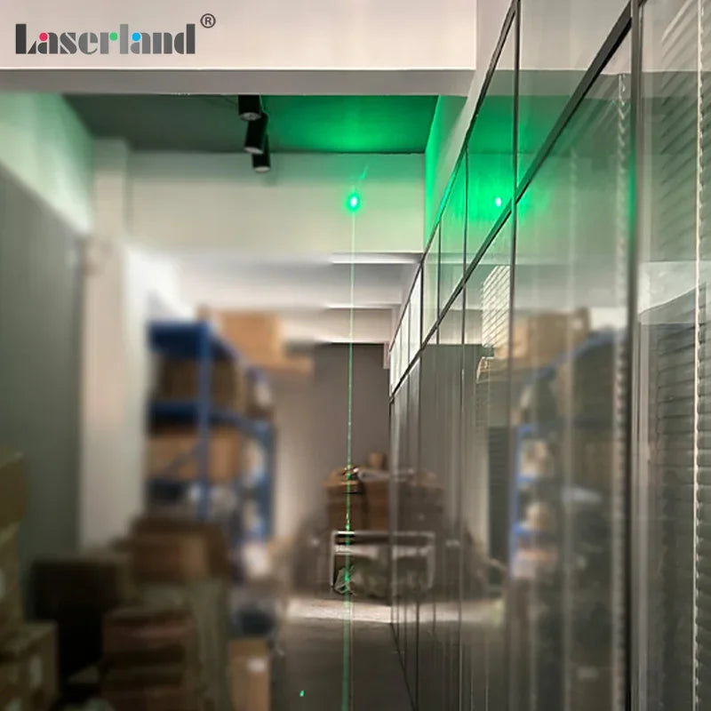 Long Range Light Beam Visible 520nm Green Dot Laser Module Diode Locator Focusable for Tunnel