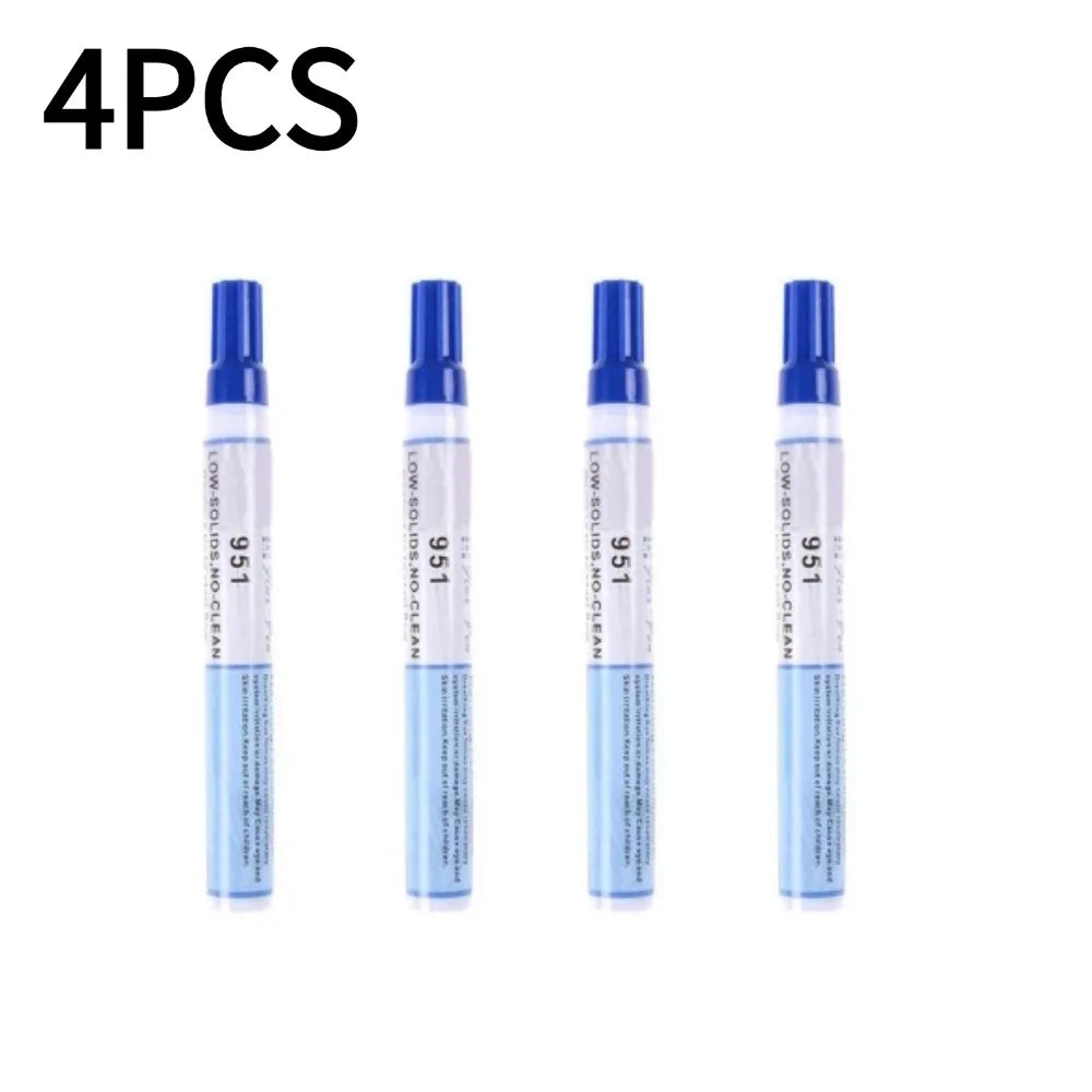 951 No Clean Flux Pen High Activity Soldering Assistant Pen Tack-Free Residue Easy Application Electronic Rework Accessory
