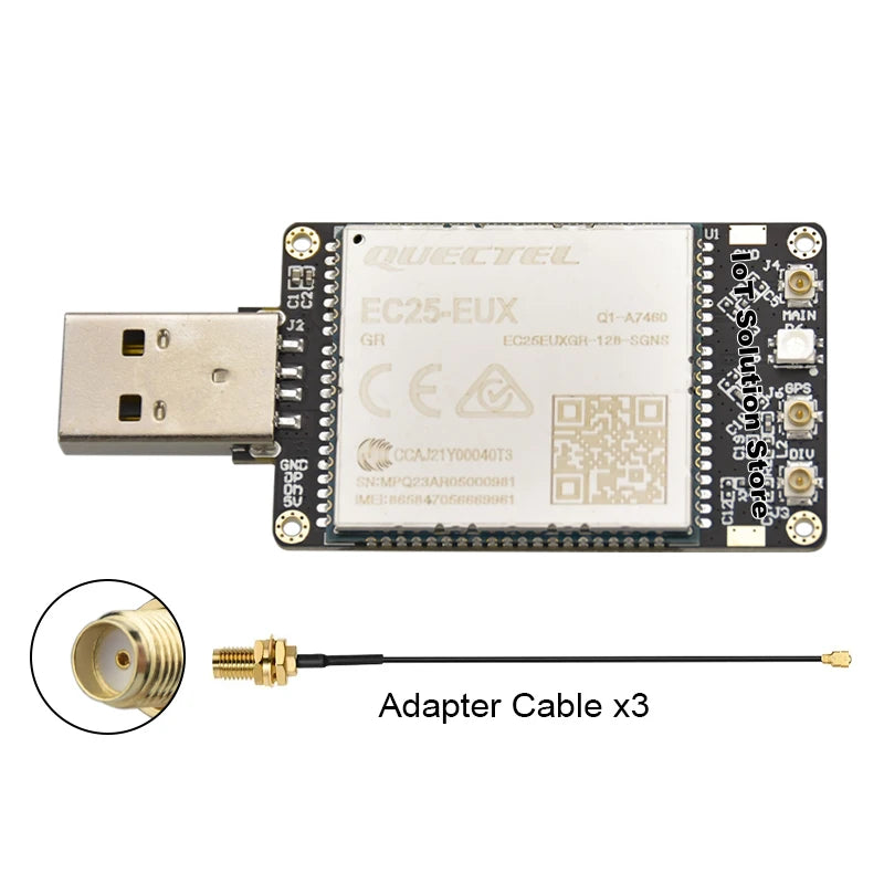 Quectel EC25-EUX for Europe Region/Operator 150Mbps/50Mbps 4G LTE Cat.4 USB Dongle EC25EUX EC25EUXGR EC25EUXGR-128-SGNS