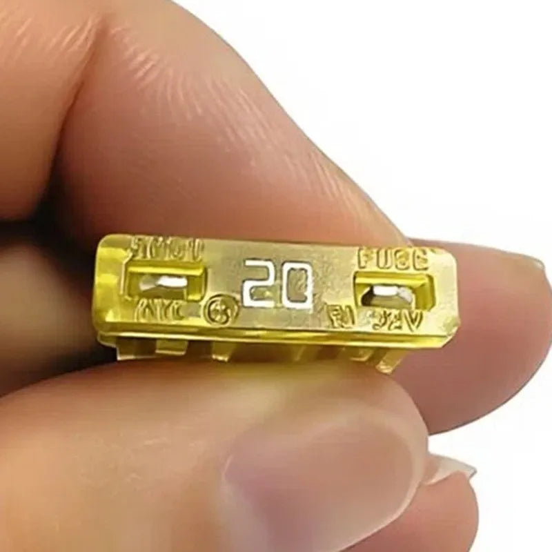 10-100pcs Medium Standard Blade Fuse Insert Kit 2A-40A Automotive Medium Fuses for Car/RV/Truck/SUV/Motorcycle/Boat