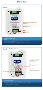 Industrial Lightning Protection Photoelectric Isolation RS485 Repeater Amplifier 485 Isolator
