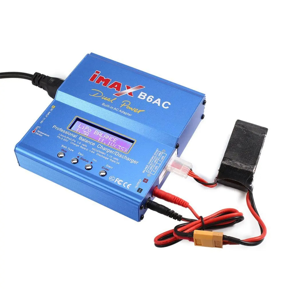 B6AC 80W Battery Charger For iMAX Lipo NiMh Li-ion Ni-Cd Digital RC IMAX B6 Lipro Digital Balance Charger Wholesale Dropshipping