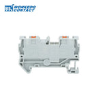 10Pcs PT4 Push-in Terminal Strip Plug PT-4 4mm² Cable Connector Electrical Connect Din Rail Screwless Terminal Block PT 4