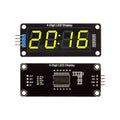LED Display 0.56 inch 4-Digit 7 Segments Digital Tube Clock Module  TM1637 Double Dots LED Display Screen Board for Arduino