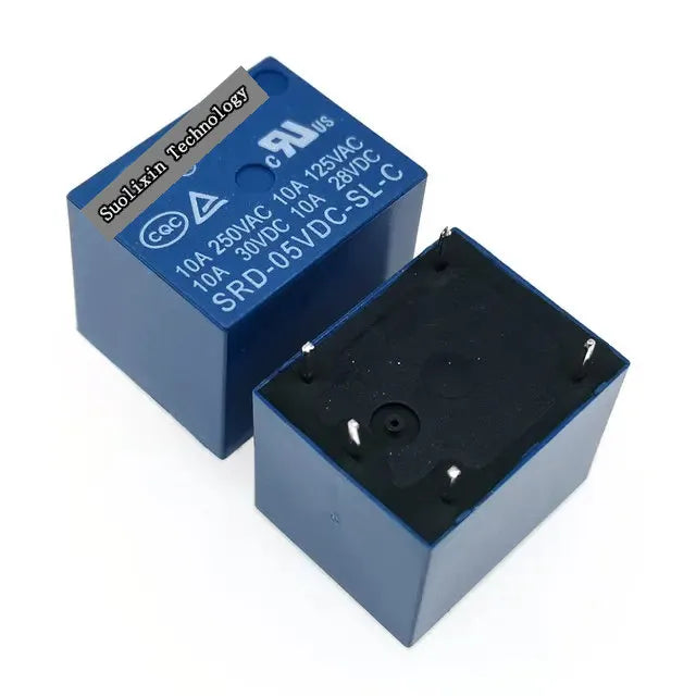100PCS/LOT NEW  Relay SRD-24VDC-SL-C SRD-12VDC-SL-C SRD-05VDC-SL-C  SRD 5V 12V 24V
