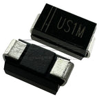 US1M SMA HER107 UF4007 DO-214AC 1A 1000V UM 50PCS ESD TVS Fast Recovery Diode