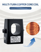 TOMZN Split Core Current Transformer 200A 300A 400A 600A to 5A Secondary AC High-Current CT for kWh Meter Energy Monitoring