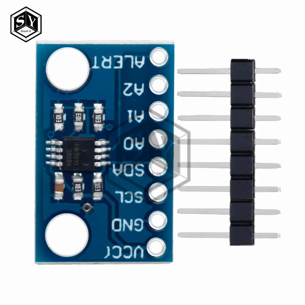 MCP9808 High Accuracy Temperature Sensor: I2C/IIC Breakout Board (2.7V-5V) for Arduino