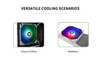 Thermalright 140mm Case Fan TL-C14/C14C/C14C-S/C14CW/C14CW-S CPU Cooling Fan ARGB 140mm Balance Fan Balance Performance Fan