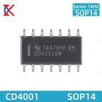 Logic gate IC chip 10PCS CD4011 CD4001 CD4094 CD4060 CD4069 CD40106 CD4051 CD4052 CD4053 CD4093 CD4013 CD4017 SOP14 SOP16