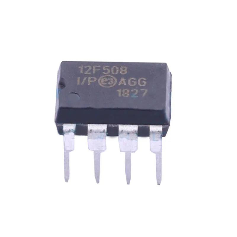 1/5/20PCS PIC12F508-I/P DIP-8 PIC12F508-I/SN SOP-8 12F508 4MHZ PIC 8-Bit Flash Microcontrollers Chip