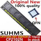 (5-10piece) 100% New CP2102N-A01-G CP2102N-A01-GQFN28 CP2102N CP2102N-A01-GQFN28R QFN-28 Chipset