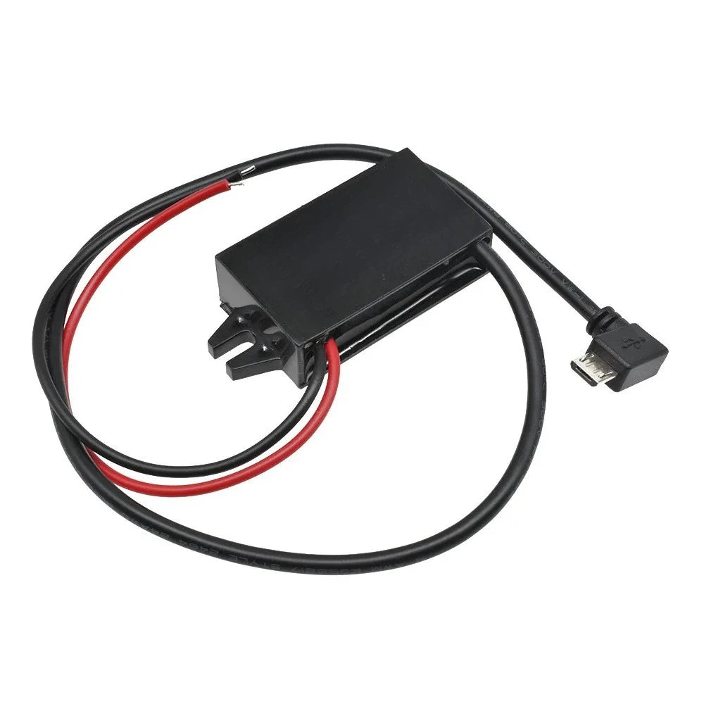 12V to 5V 3A15W DC DC Step Down Buck Converter Power Supply Module Type-C Adapter Male Female Micro USB Mini USB for Car ROHS CE