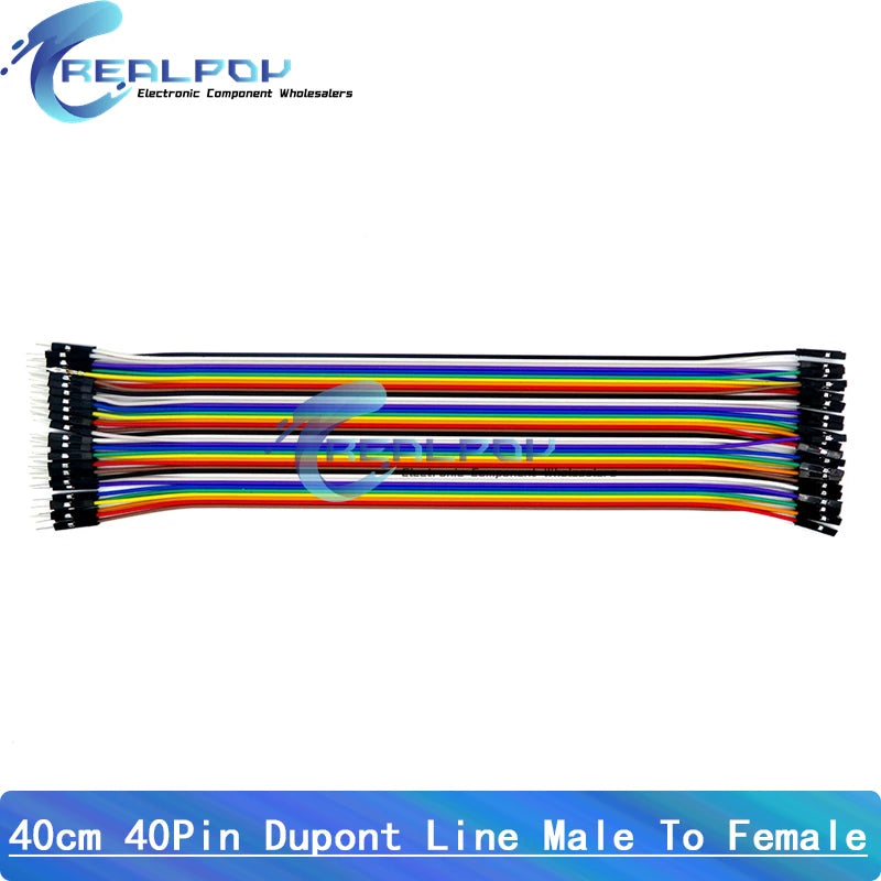 40PIN Dupont Line Male To Male Female To Female Male To Female Jumper Wire Cable 10cm 15cm 20cm 30cm 40cm for Arduino DIY KIT