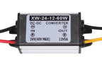 Waterproof Power converter Module 24 V To 12V 5A 60W DC/DC Car Power Converter Supply Adapter Regulator Dustproof Shockproof
