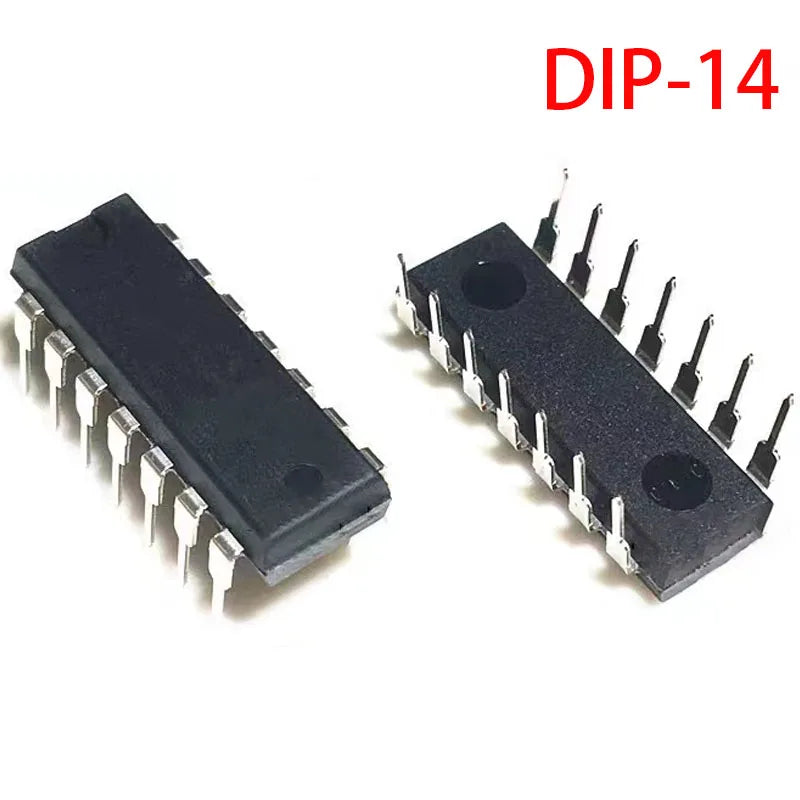 10PCS CD4093 CD4093BE and NAND trigger logic IC in-line DIP14