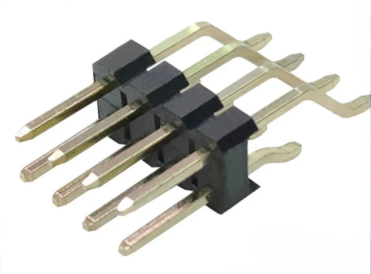 10Pcs 2.54mm Single/Double1X40P 2*40Pin Gold Rohs Cuttable Horizontal Right Angle SMT SMD PCB Male Pin Header Connector