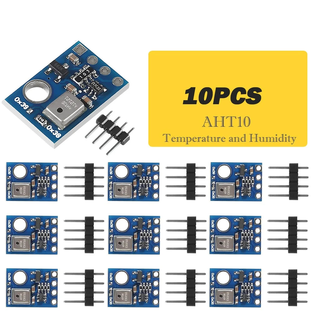 XZG AHT10 High Precision Digital Temperature and Humidity Sensor Measurement Module I2C Communication Replace DHT11 SHT20 AM2302