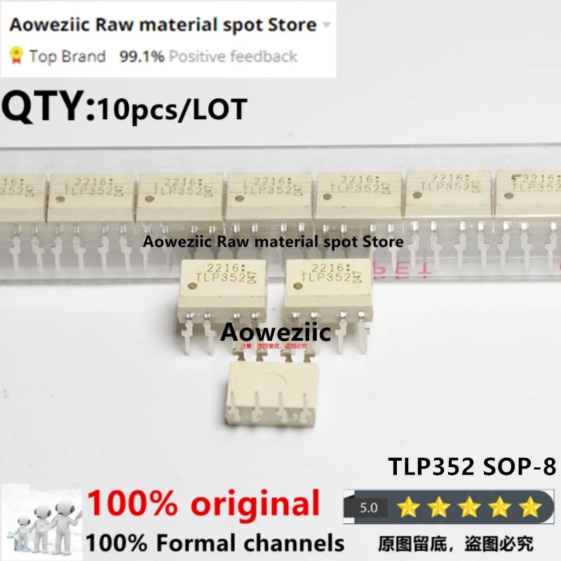 Aoweziic 2021+ 100% New ImportedOriginal  TLP250 TLP350  TLP352  SOP-8 DIP-8  Drive Optocoupler Chip