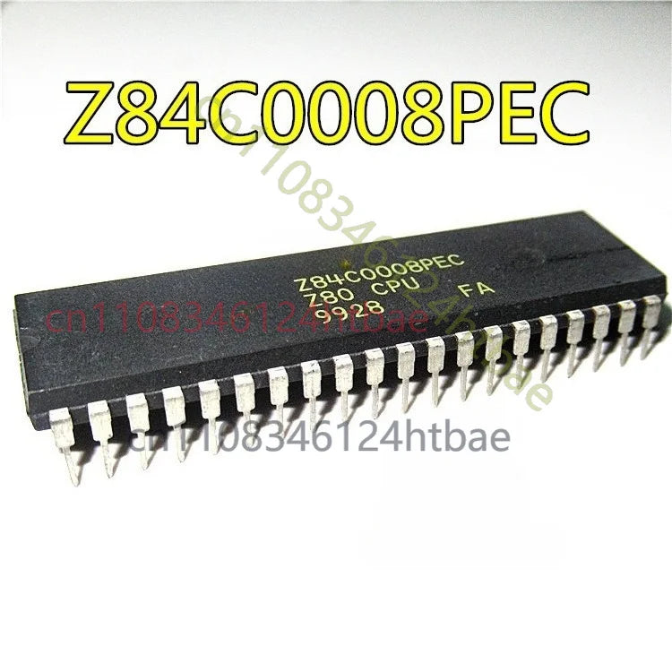 5PCS Z84C0008PEC DIP-40 Microprocessors - MPU 8MHz Z80 CPU XT