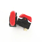 2PCS KCD15 RK2-33 3-Pin 3-Position Rocker Switch, ON-OFF-ON Power Button Replacement for Hair Dryer & Blower